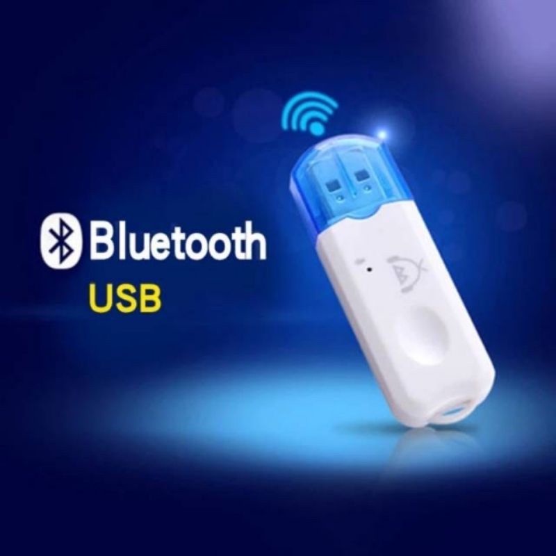 USB Bluetooth Audio Receiver With Mic / Dongle Wireless HP Ke Speaker Aktif Music Non Kabel