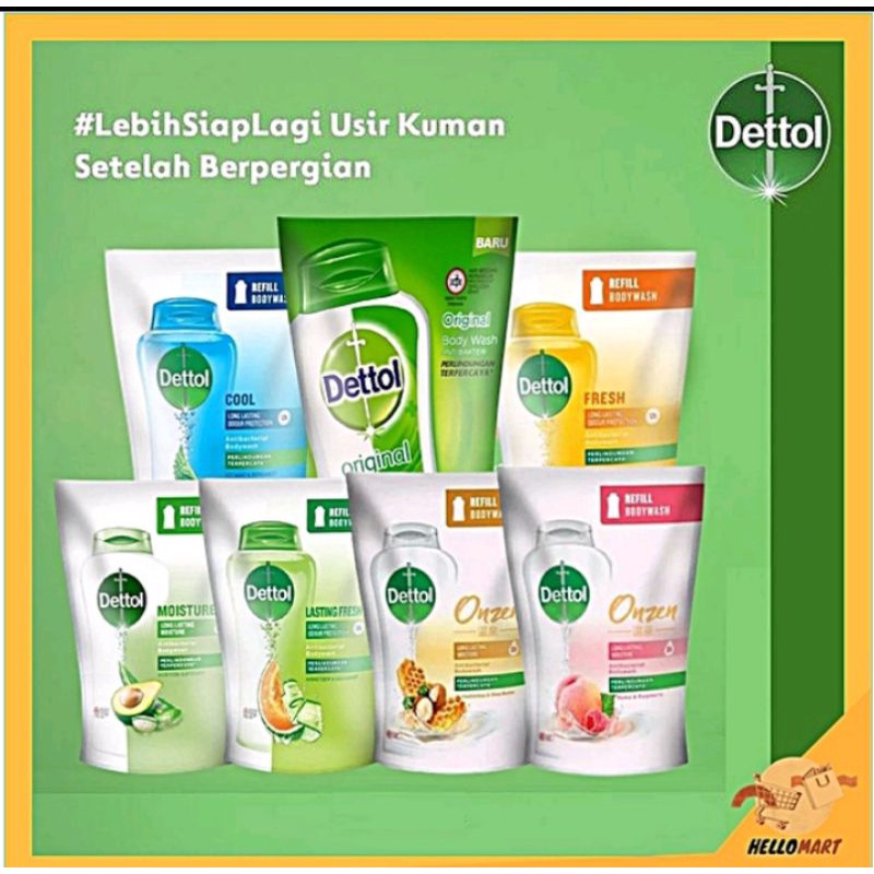 dettol sabun cair 410ml (promosi)