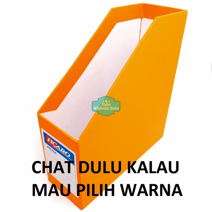 

Box File Warna Ficaro Folio Kardus Magazine File Polos 280x255x90mm
