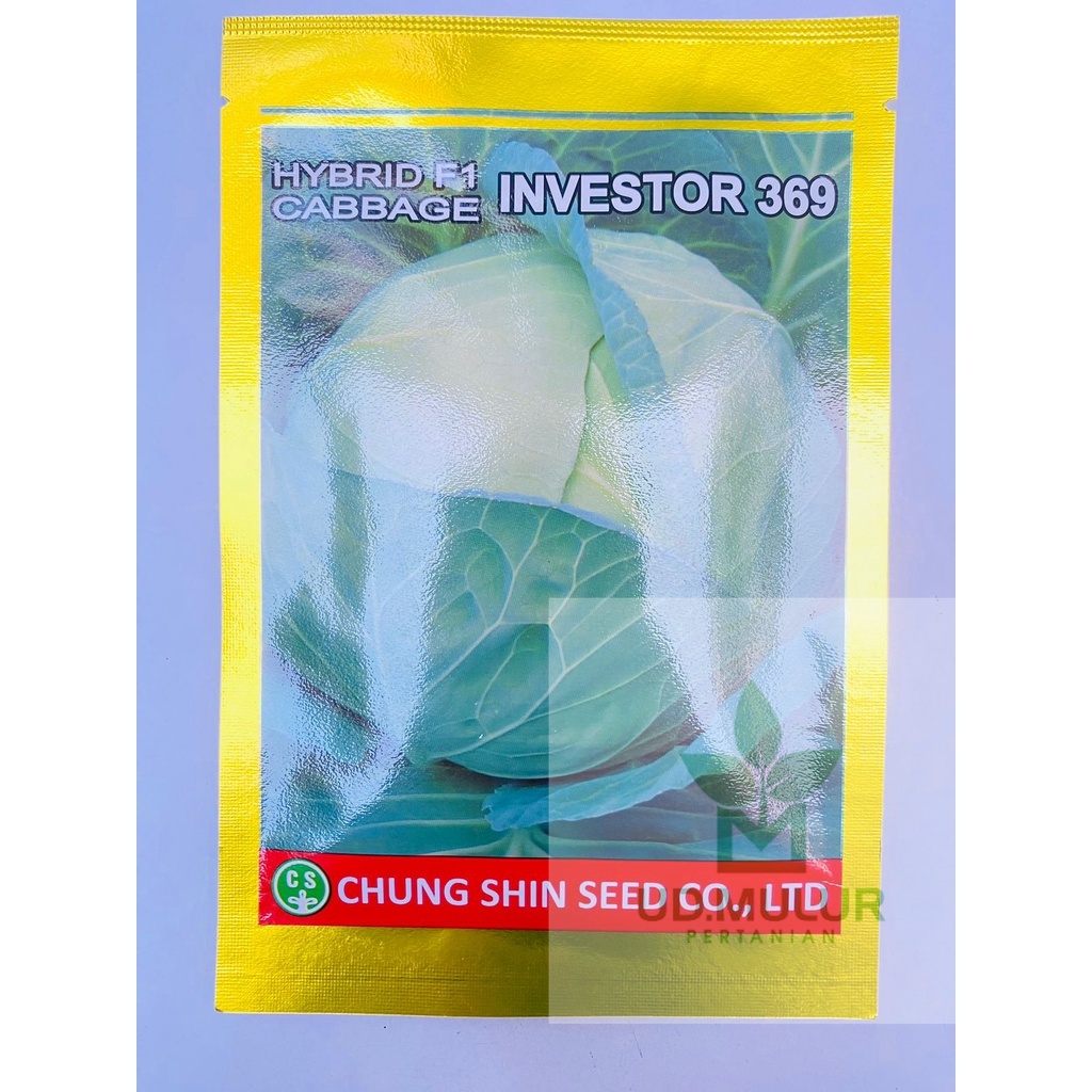 Benih Kubis kol INVESTOR 369 isi 25gr dari Chung Shin Seed