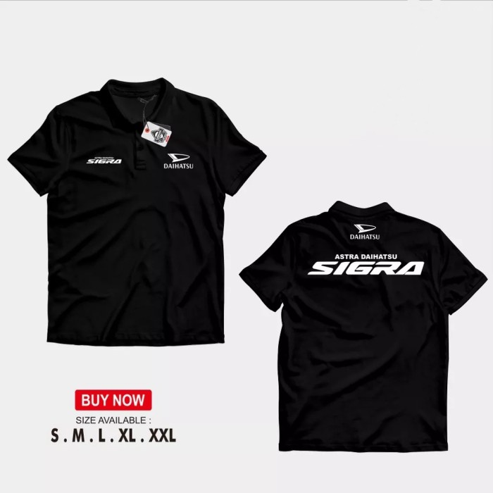 POLO SHIRT DAIHATSU SIGRA KAOS KERAH DAIHATSU SIGRA RAC PRODUKs