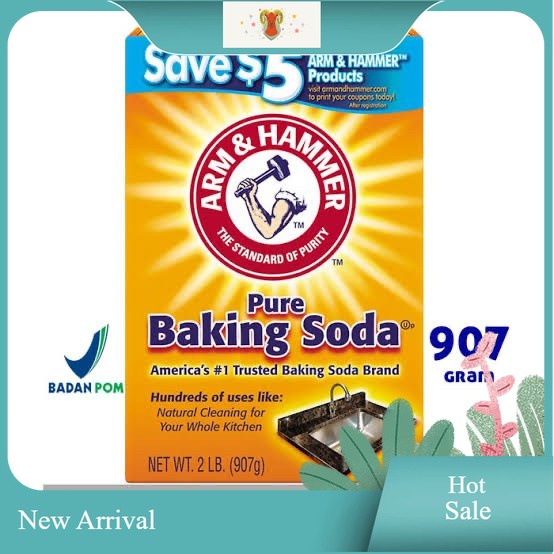 

Pure Baking Soda Arm Hammer 907 gram