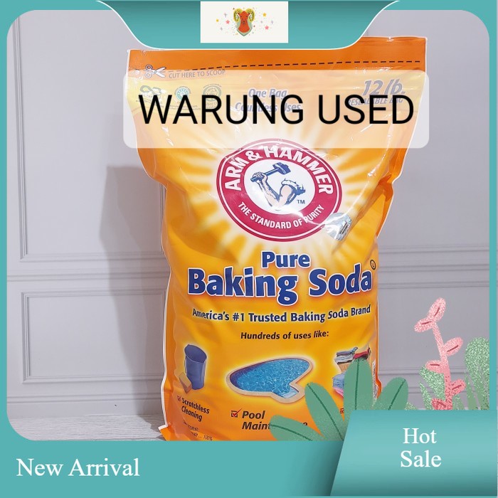 

BAKING SODA MERK Arm & Hammer Baking Soda 5.44 KG MADE IN USA 5.44KG