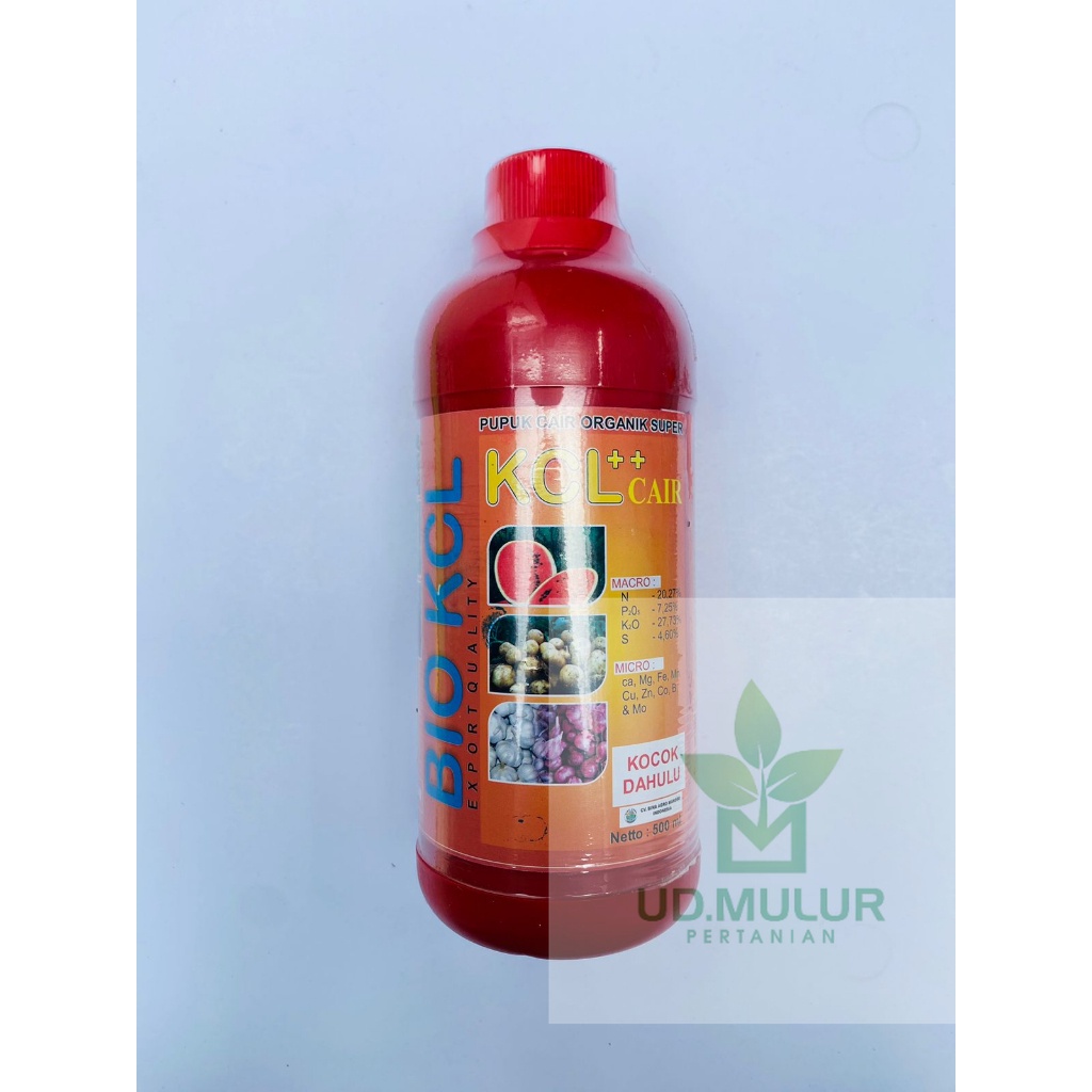 Pupuk Cair Organik Super BIO KCL KCL CAIR 500ml dari Bina Agro Mandiri