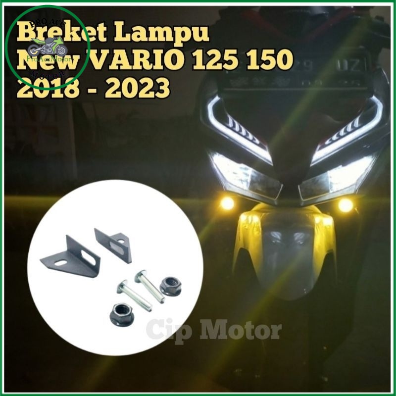 Breket Dudukan Lampu Tembak Vario 125 Vario 150 Vario 160 BISA COD