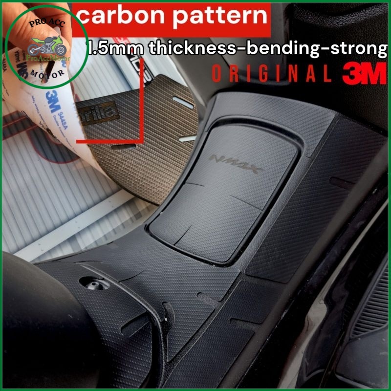 Tankpad Nmax 2020-2023 Soft Touch Carbon Pattern BISA COD