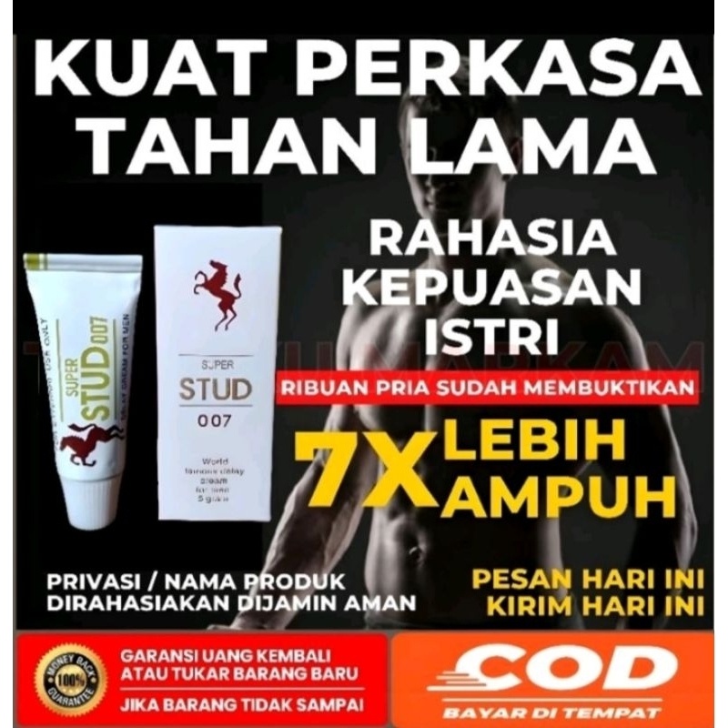 Stud 007 cream original stud 007 cream tahan lama original obat kuat pria tahan lama