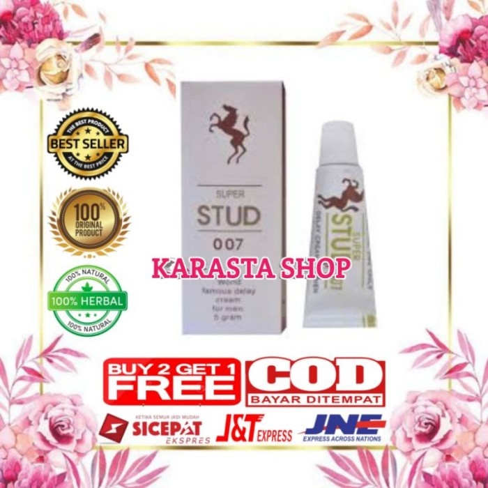 Obat Kuat Pria Tahan Lama Stud 007 Cream Original