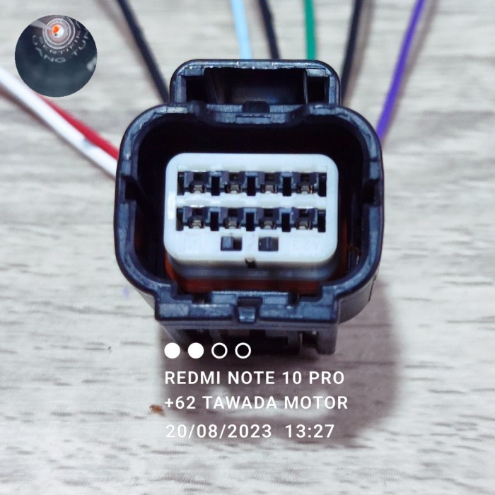 SOKET SAKLAR KIRI HONDA VARIO 125 NEW VARIO 150 8pin kabel