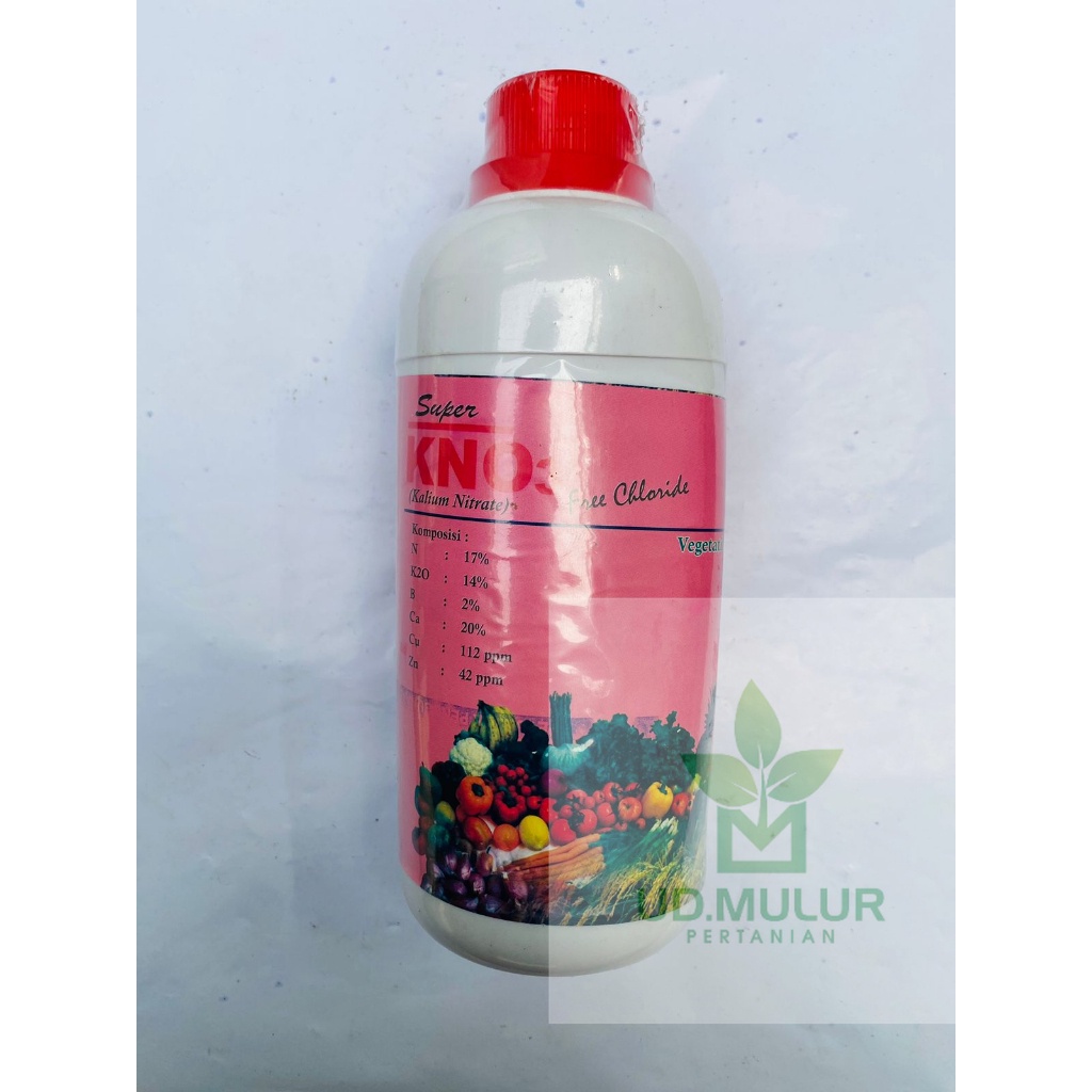 Pupuk KNO3 Merah cair kemasan 500ml