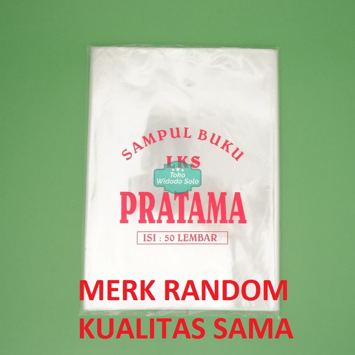 

Sampul Buku Plastik LKS Pratama Mika 1 Pack Isi 50 Lembar