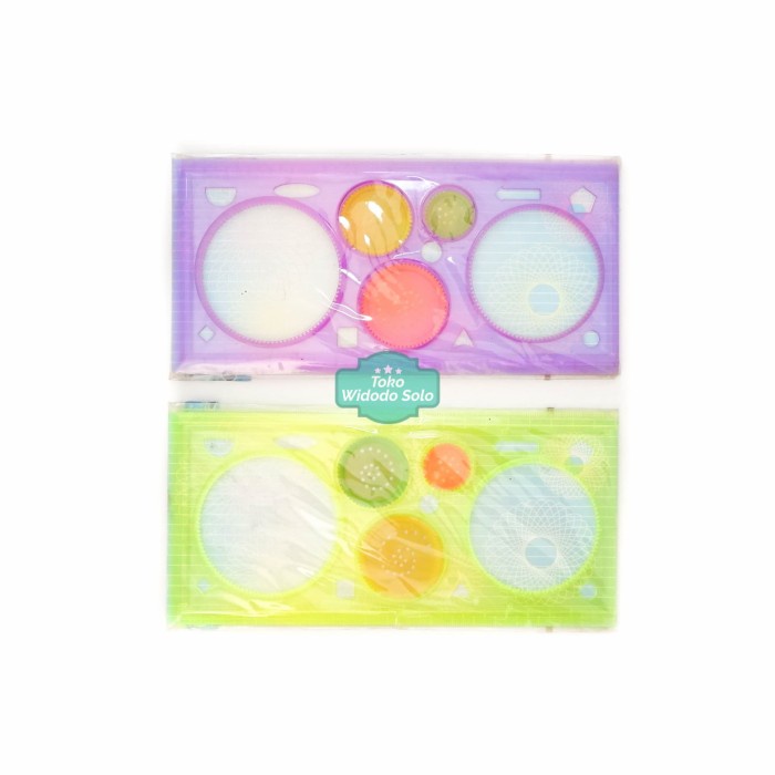 

Penggaris Fancy Rotary Penggaris Bunga Putar 10X20cm