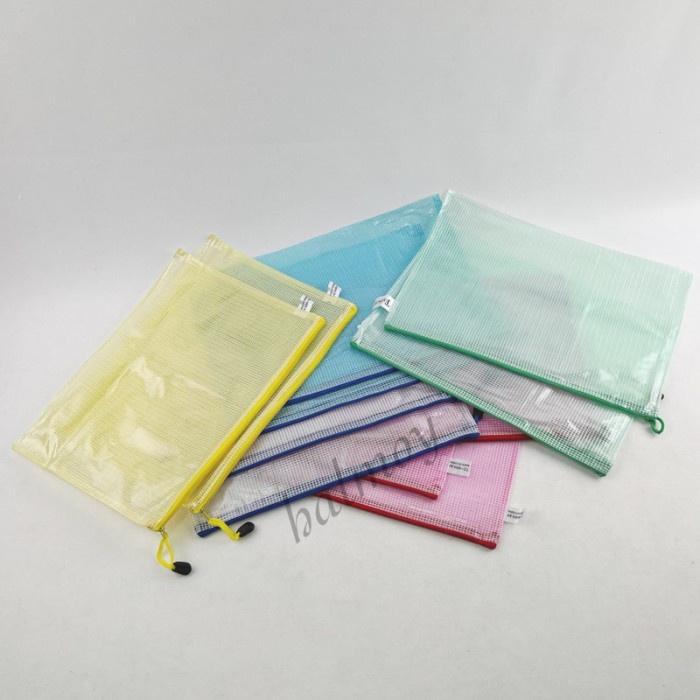 

MAP ZIPPER RESLETING BUKU / DOKUMEN JARING B4 29 X 40 CM ( 12 PCS )