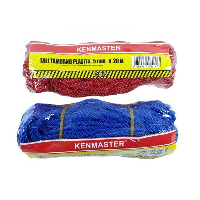 

Kenmaster Tali Tambang 5mm x 20m / Tali Tambang Plastik