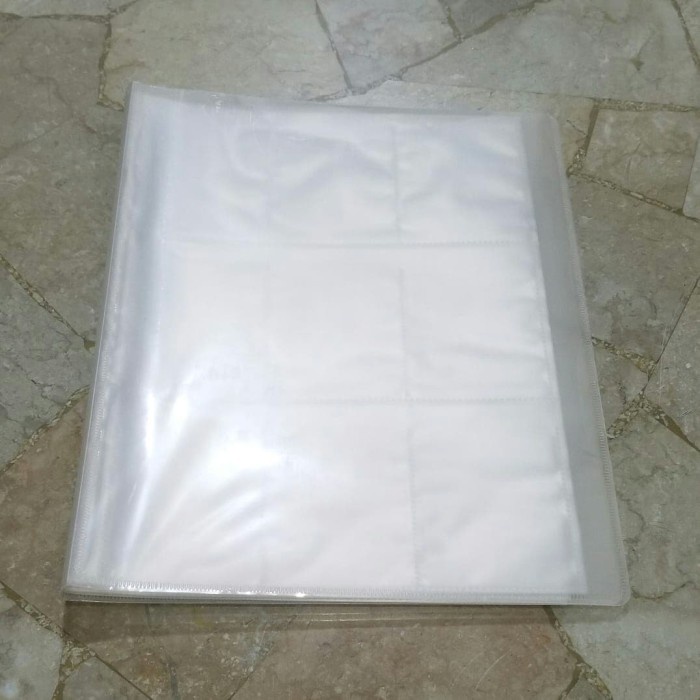 

Album Kartu 9 pocket polos clear card File Binder muat 216 kartu Japan
