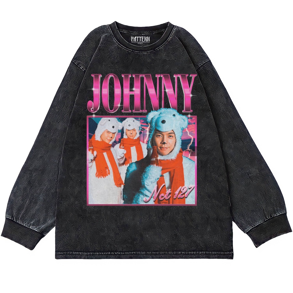 Patternmerch "johnny nct dream super cute" Oversize T-Shirt | Longsleeve Oversized | washing tee | K