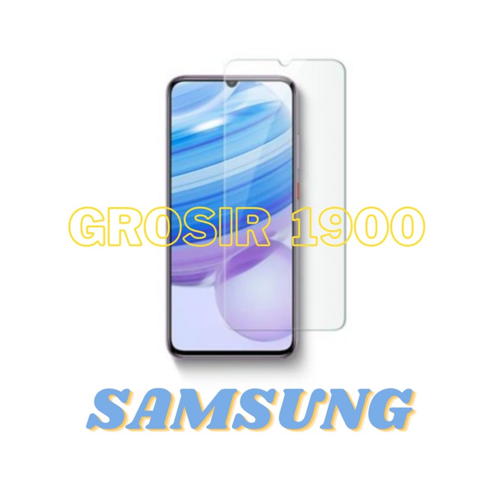 TEMPERED GLASS KACA BENING ANTI GORES/PELINDUNG LAYAR KACA BENING/ TG KACA BENING HP SAMSUNG M10 M10