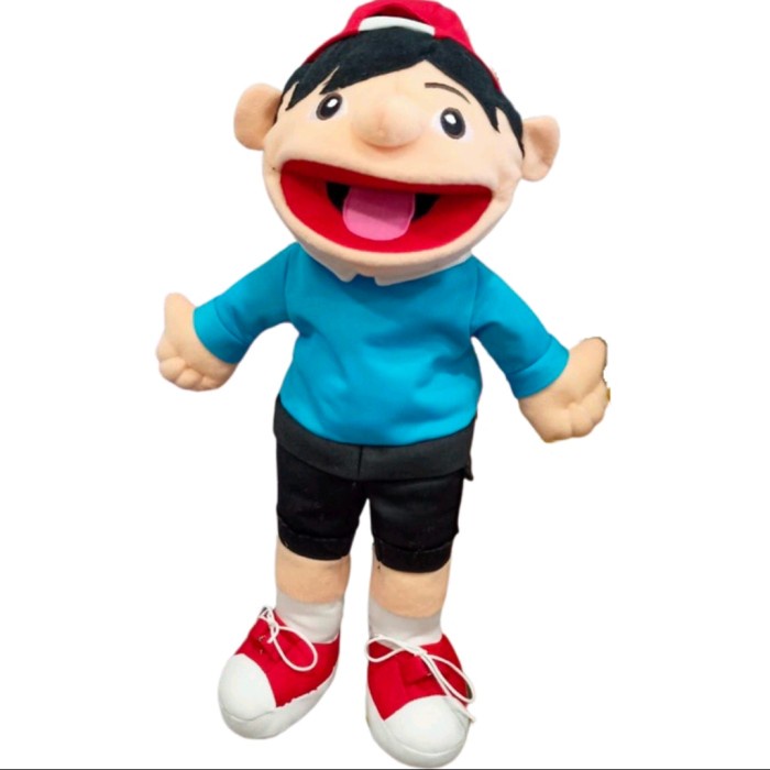 hand puppet - boneka tangan anak laki-laki - Muppet - puppet boy