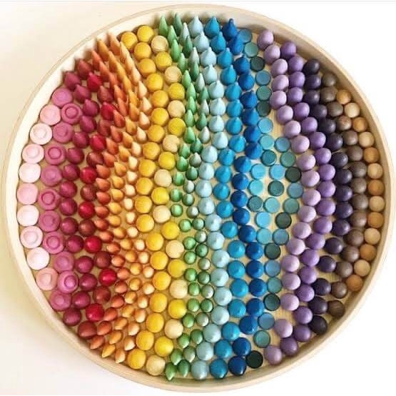 Grapat Mandala Wooden Toys - Honey