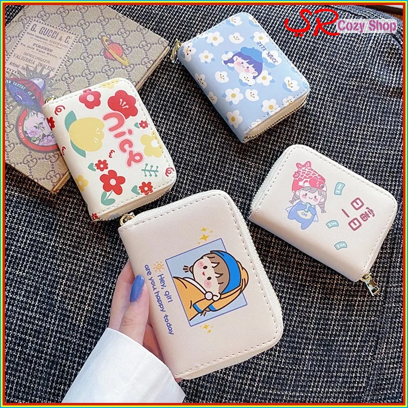 SR Cozy Tas Dompet kartu Wanita Import Dompet Wanita Tanpa Tali dompet import murah