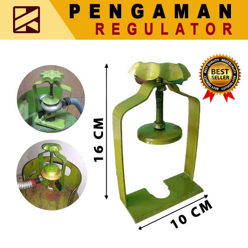 Pengaman Regulator Tabung Gas LPG 3 Kg dan 12 KG Elpiji Pengunci Anti Bocor Alat Pengencang Penekan 