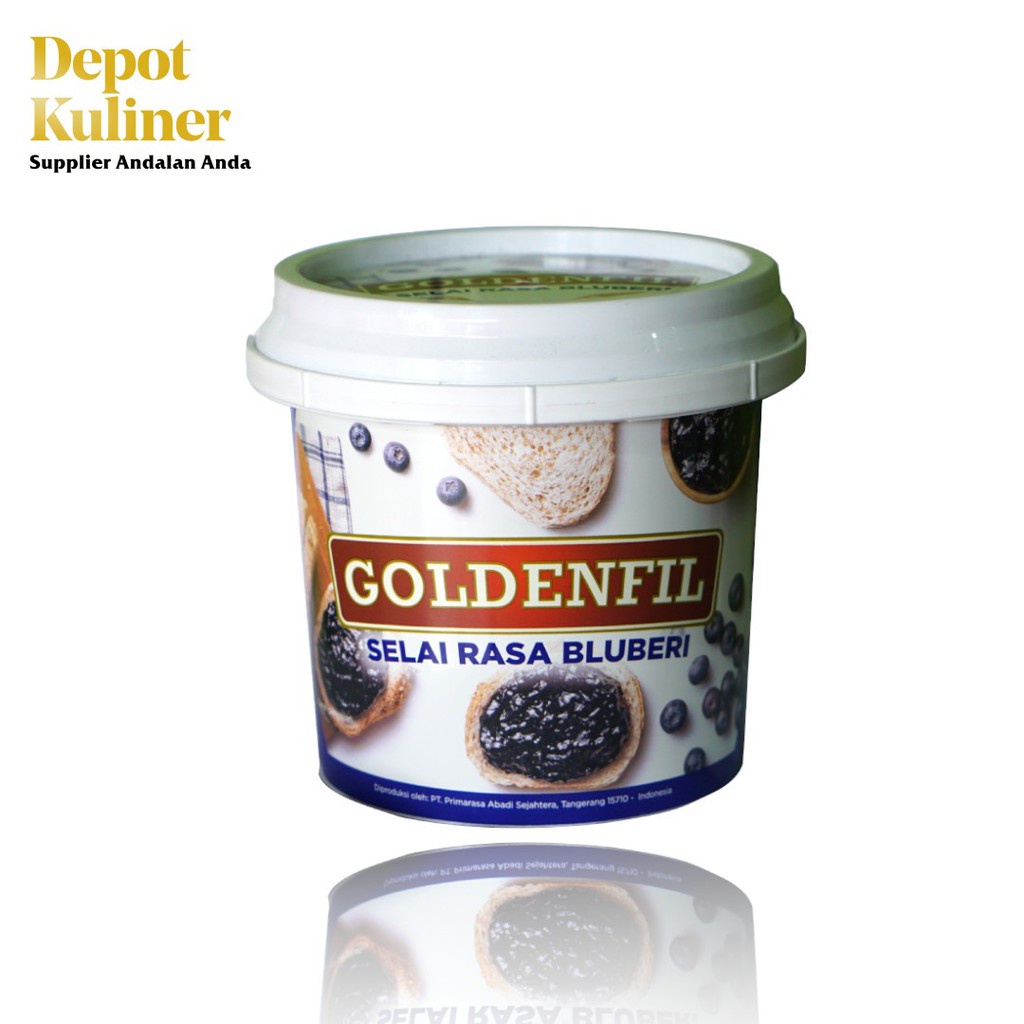 

Goldenfil Selai Rasa Bluberi blueberry 1 kg