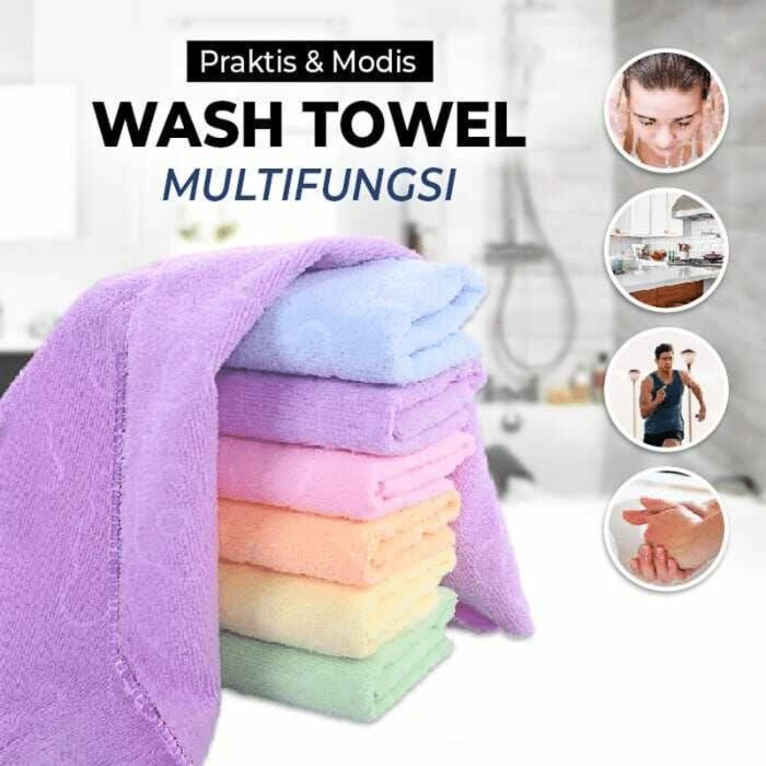 ANK HANDUK KECIL WAJAH / HANDUK MUKA / HANDUK OLAHRAGA LEMBUT MOTIF