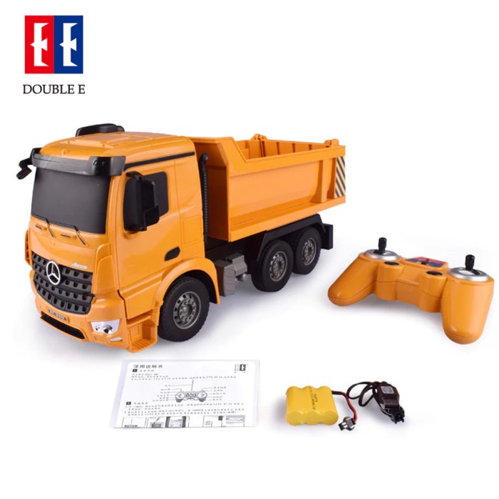 DOUBLE E RC E570-003 Mercedes-Benz RC Dump Truck 1/26 Scale 2.4Ghz