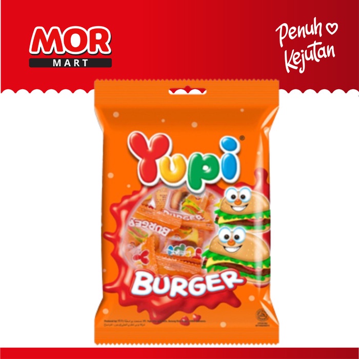 

YUPI Gummy Mini Burger 105g