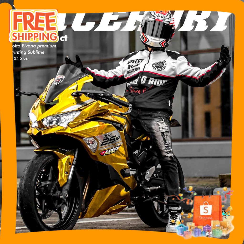 JAKET MOTORAN PEMBALAP NASCAR/ Jaket Motor Nascar Sunmori Pria Premium