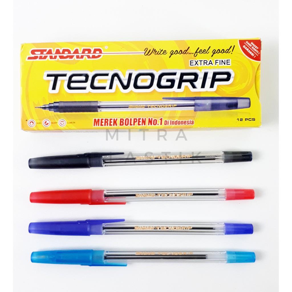 

Pulpen Standard Tecnogrip Ballpoint Hitam