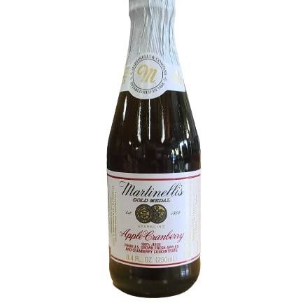 

Martinellis Gold Medal Sparkling Apple Cranberry Juice,8.4 fl oz 250ml