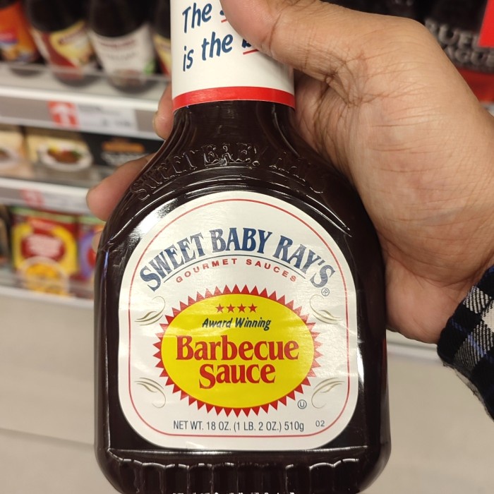 

Sweet Baby Ray's Barbecue Sauce 18 OZ 510gr