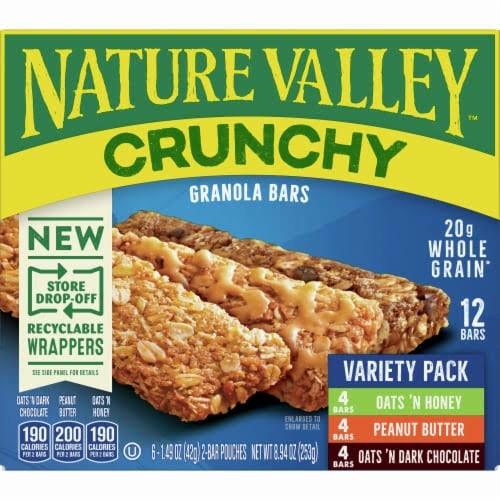 

Nature Valley Granola Oats And Honey Peanut Butter 253gr