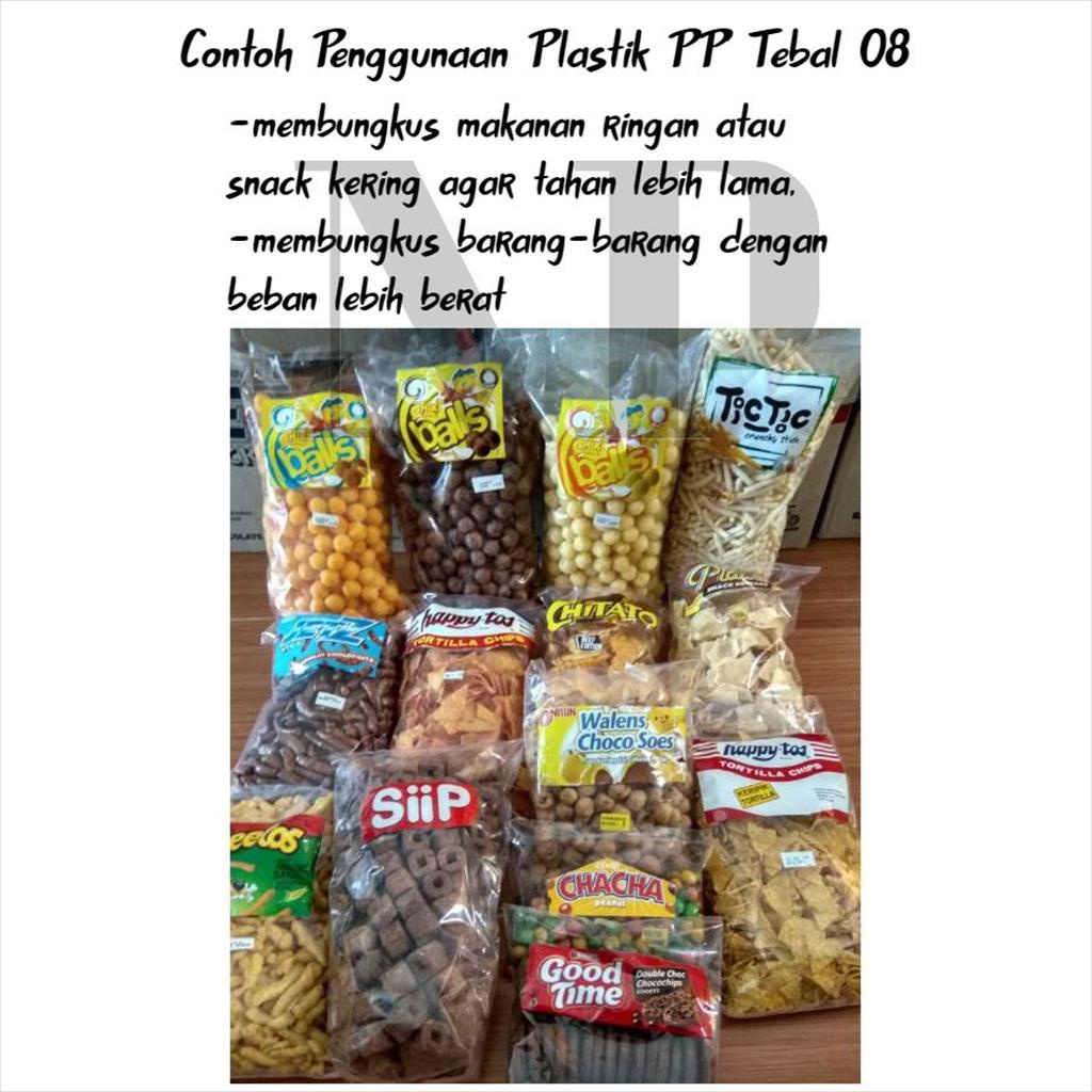 

RB Plastik PP Tebal 010 15x20 Kantong Bening Transparan Snack Keripik