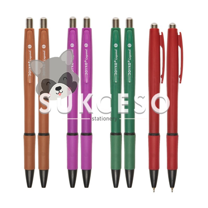 

DIJUAL LUSINAN Joyko Pulpen 0.7mm BP-192 Legand Black