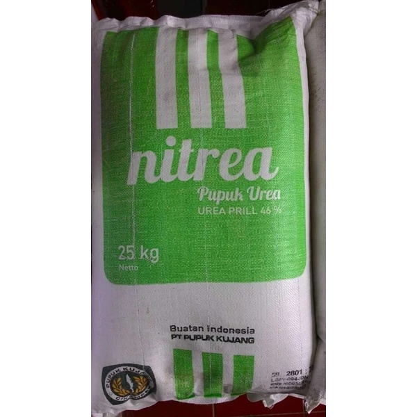 PUPUK TANAMAN UREA KUJANG NITREA NON SUBSIDI KEMASAN PABRIK 25 KG