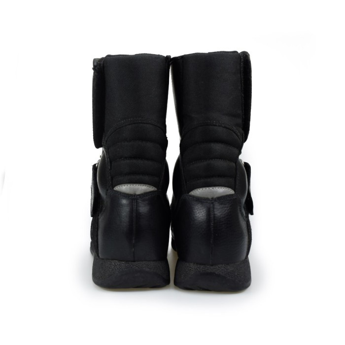 TOMKINS Polo Easy Boot - Hitam Sepatu Motor - 40