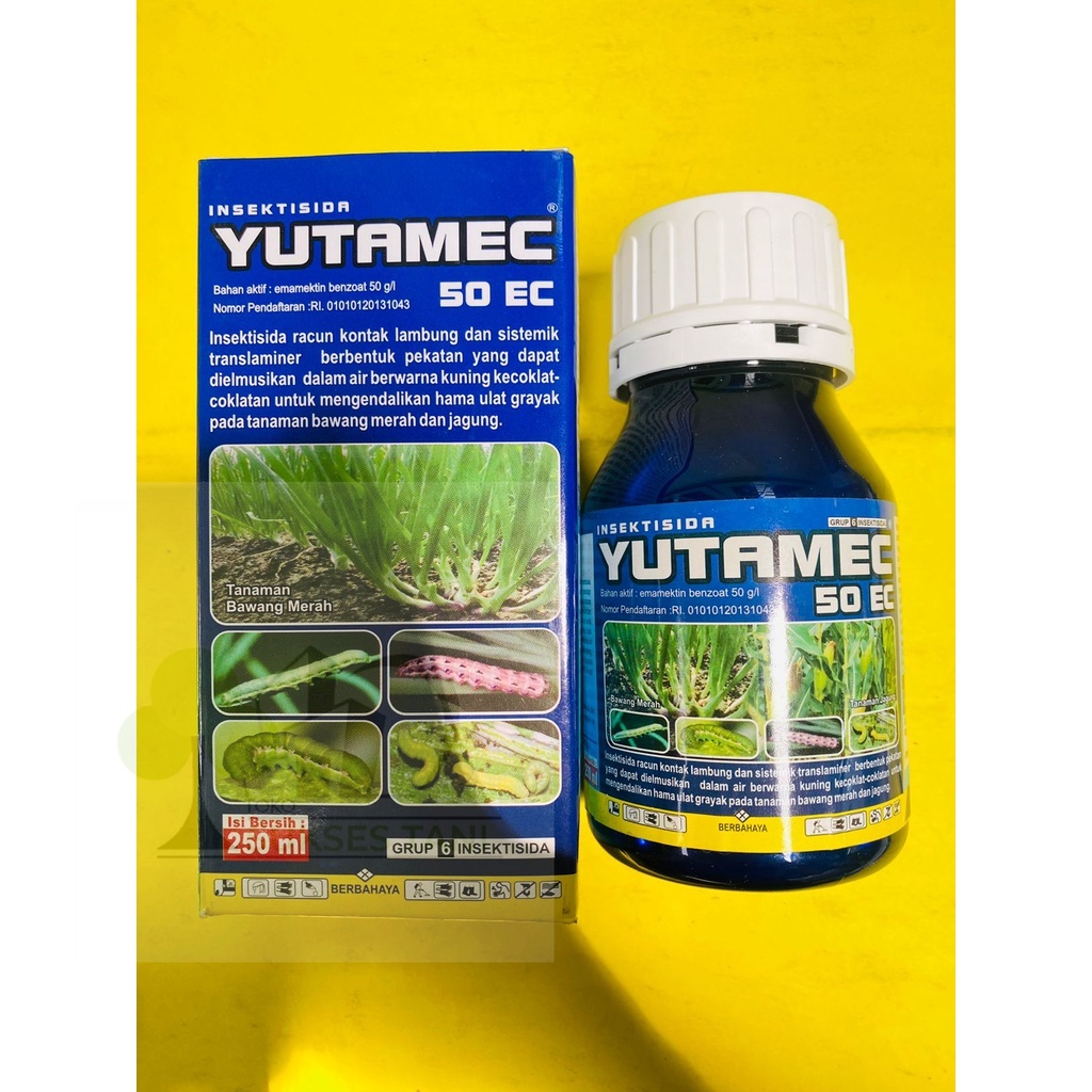 Terlaris Insektisida kontak YUTAMEC 50ec isi 250ml dr GEMA AGRO SENTOSA