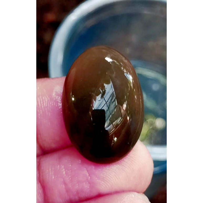 Bacan Obi Hitam kristal size jumbo