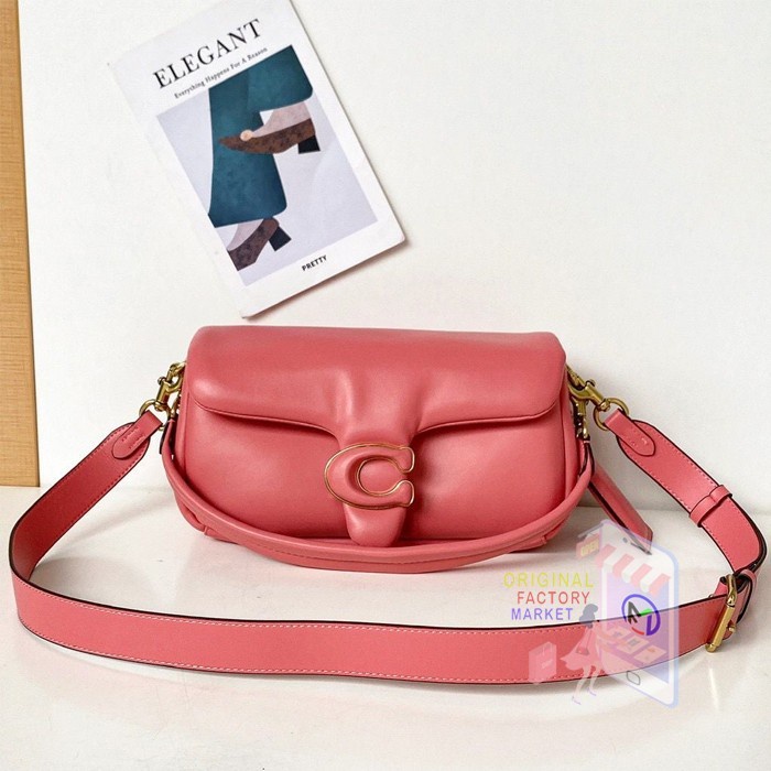 TAS C0ACH 0772 Tabby Pillow Shoulder Bag 26 Taffy Pink ORIGINAL  Bs