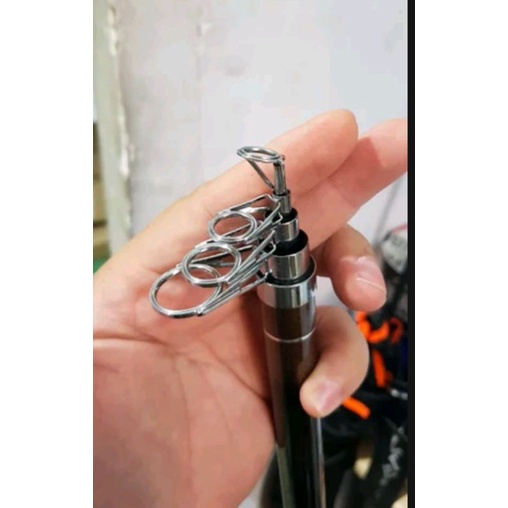 Joran Antena Kamikaze cuter 180 antena carbon telescopic