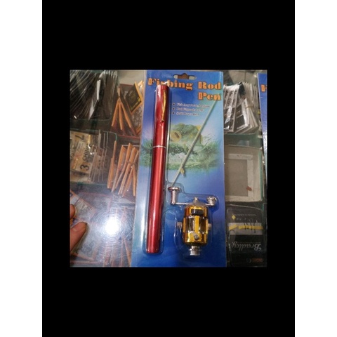 Joran Pulpen reel pulpen fishing rod pen