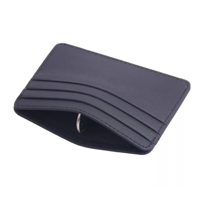 PALING MURAH domba kulit dompet kartu kredit atm KTP nama case koin credit card slim tipis pria