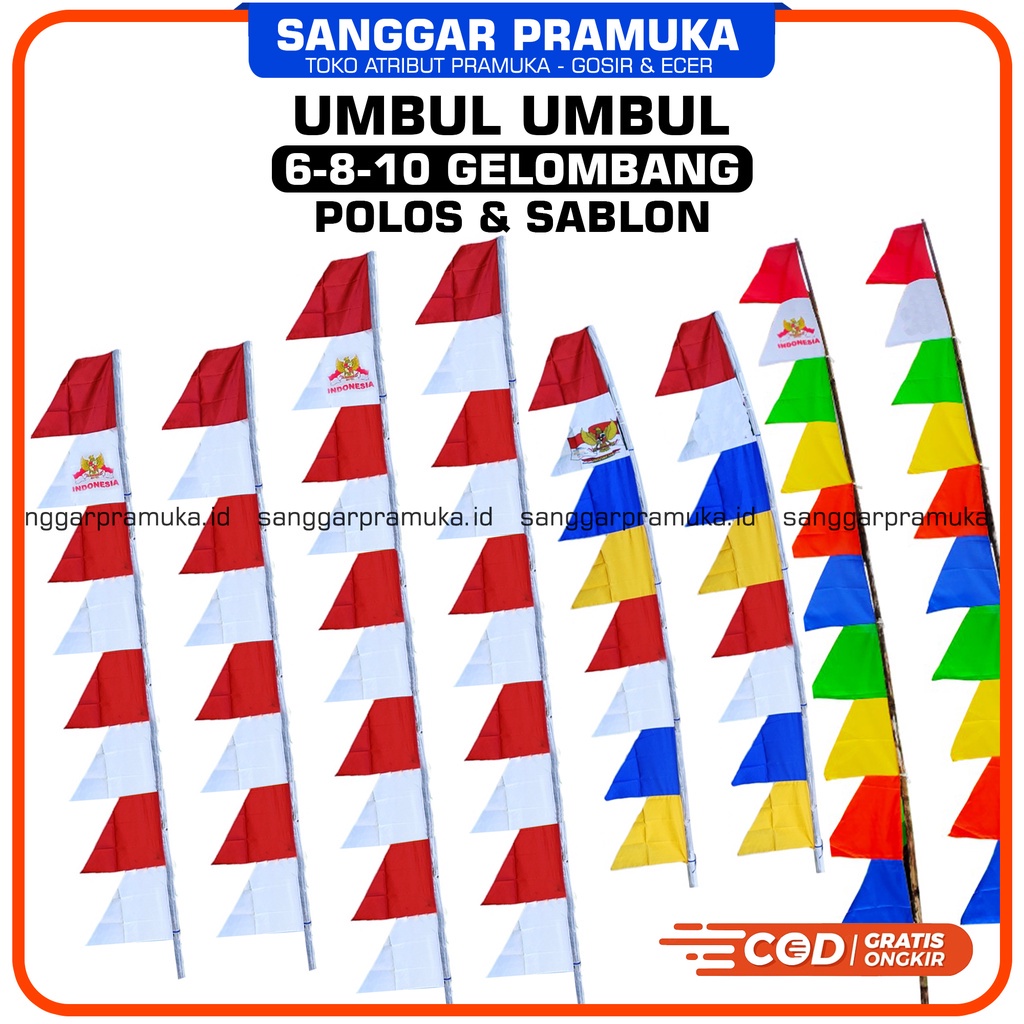 Umbul Umbul / Umbul Umbul Warna Warni / Umbul Umbul Merah Putih / Umbul Umbul Garuda