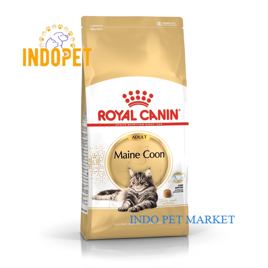 INDOPETMARKET- Royal Canin Maine Coon Adult (0.4kg) Dry Makanan Kucing Dewasa - Feline Breed Nutrition