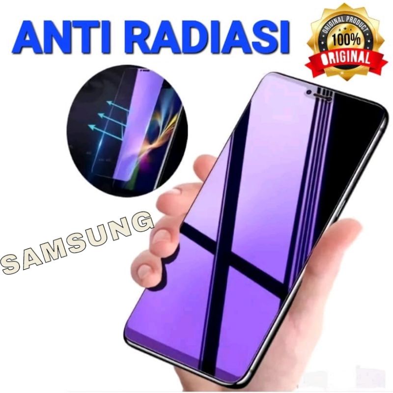 TEMPERRED GLASS KACA 100D ORIGINAL 100% ANTI RADIASI BLUE SCREEN Samsung A10 A10S A11 A12 A20S A22 4