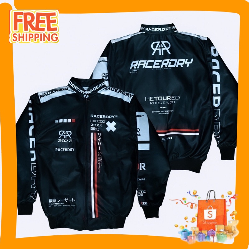 JAKET MOTORAN PEMBALAP NASCAR/ Nascar Jacket Bomber Vintage Motor Touring Sunmory Racing