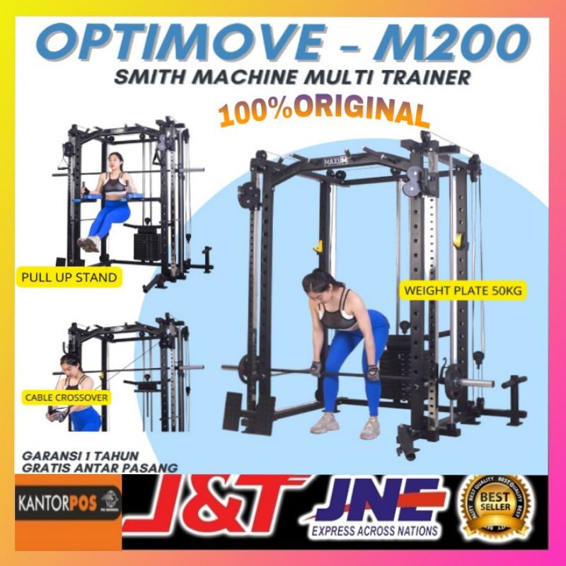 smith machine multifungsi-optimove m200(original)smith machine-smith