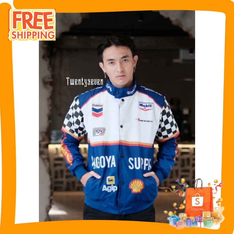 JAKET MOTORAN PEMBALAP NASCAR/ Nascar Jaket Racing Motor Jaket vintage Pria Jaket Nascar Premium